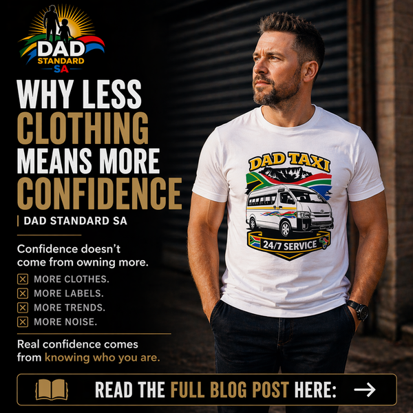Why Less Clothing Means More Confidence | Dad Standard SA