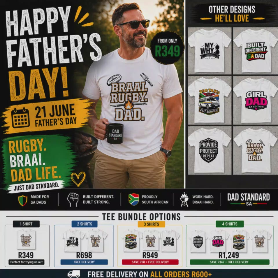 Braai - Rugby - Dad